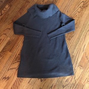 Alfani Brown w/ Metallic highlights Sweater Dress